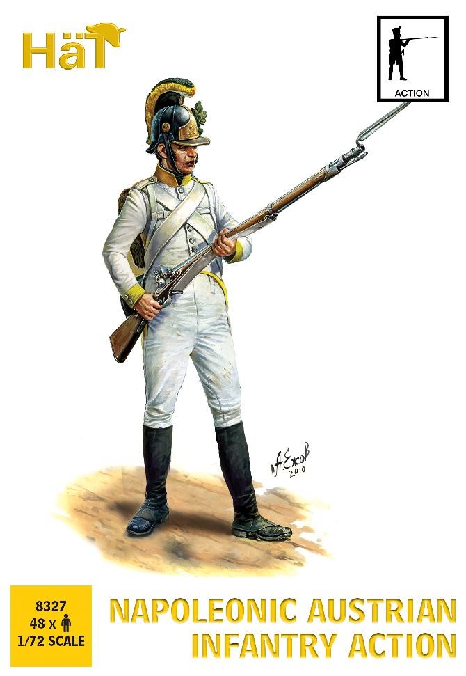 HAT 8327 Napoleonic Austrian Infantry Action 1/72