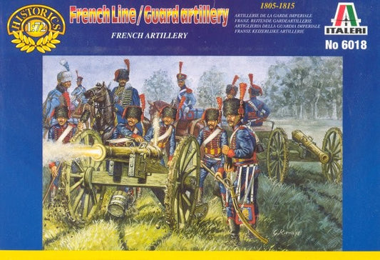 ITALERI 6018 Napoleonic French Line/Guard Artillery