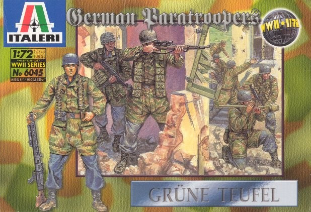 ITALERI 6045 World War II German Paratroopers – Waterloo 1815 A. Pierini