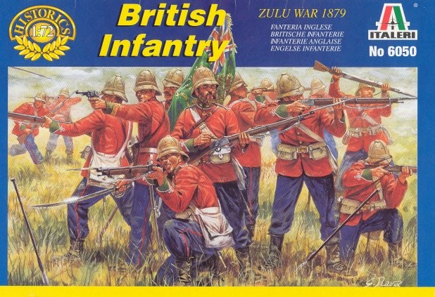 ITALERI 6050 Zulu War British Infantry