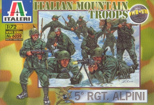 ITALERI 6059 World War II Italian Mountain Troops