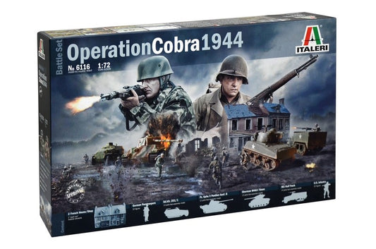 ITALERI 6116 OPERATION COBRA 1944 (BATTLE SET)