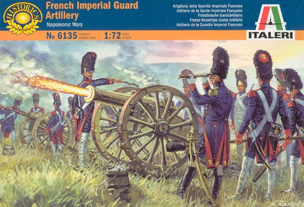 ITALERI 6135 Napoleonic French Imperial Guard Artillery