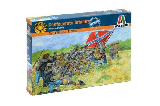 ITALERI 6178 CONFEDERATE INFANTRY