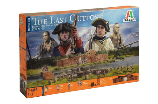 ITALERI 6180 THE LAST OUTPOST 1754-1763 FRENCH AND INDIAN WAR