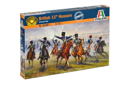 ITALERI 6188 British Hussars (Crimean war) 1/72