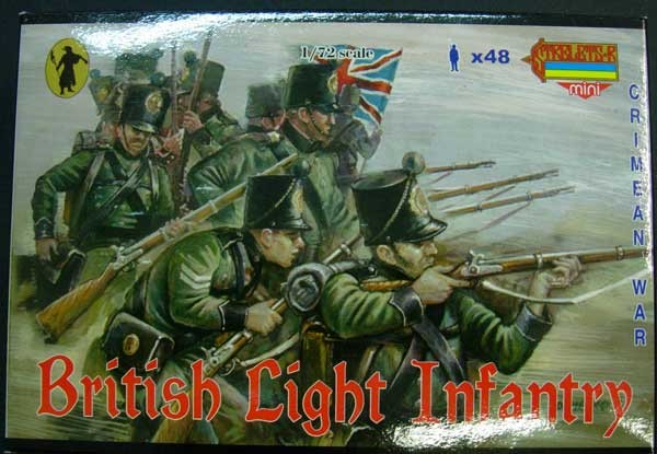 M030 STRELETS SCALA 1/72 BRITISH LIGHT INFANTRY