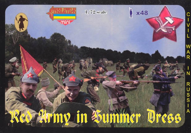 M045 STRELETS SCALA 1/72 Russian Civil War Red Army Summer Dre