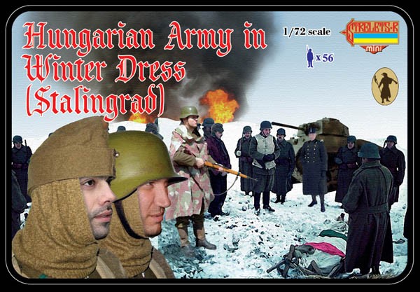 M083 STRELETS SCALA 1/72 Hungarian Army in Winter Dress(Stalingrad)