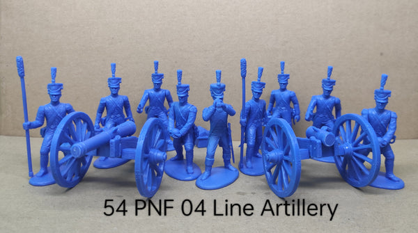 PNF04 EXPEDITIONARY FORCE Foot Artillery (1808, Shako) 54MM – Waterloo ...