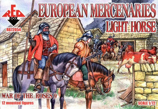 REDBOX 72054 European Mercenaries Light Horse