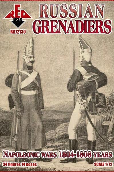 REDBOX 72130  Napoleonic Russian Grenadiers - 1/72