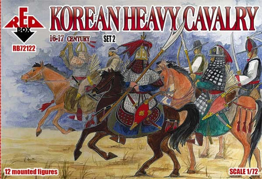 REDBOX 72122 Korean Heavy Cavalry 16-17 century. Set 2