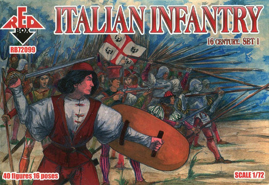 REDBOX 72099 Italian Infantry (Set 1)