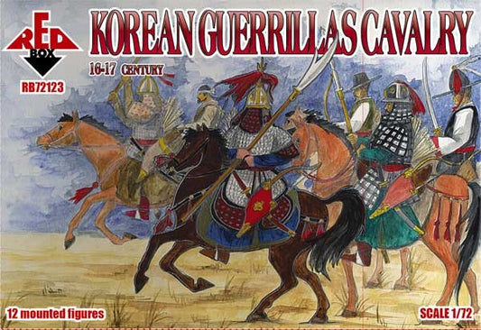 REDBOX 72123  Korean Guerrillas Cavalry 16-17 century