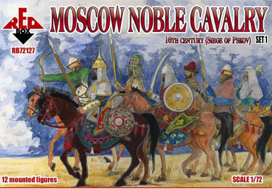 REDBOX 72127 MOSCOW NOBLE CAVALRY 16 CENT . (SIEGE OF PSKOV) SET 1