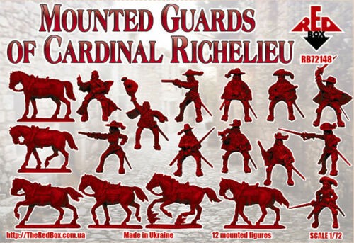 REDBOX 72148 Mounted Guards of Cardinal Richelieu XVII c. 1/72