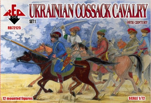 REDBOX 72125  Ukrainian Сossack Cavalry. 16 cent. Set 1 1/72