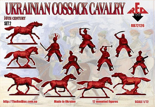 REDBOX 72126  Ukrainian Cossack Cavalry Set 2. 16th Century. 1/72