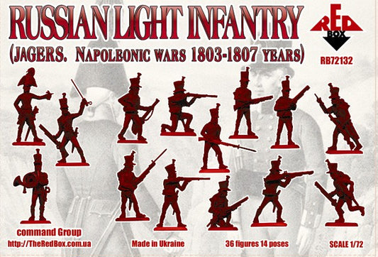 REDBOX 72132 Nap. Russian Light Infantry (Jagers) 1803-1807