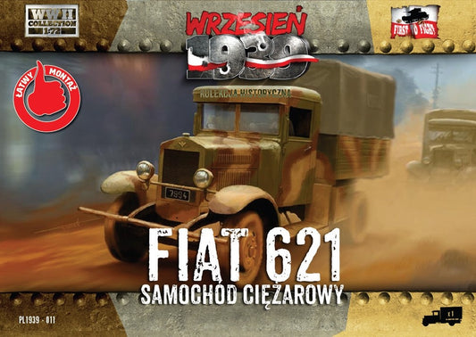 WWH011 FIRST TO FIGHT KITS Polish Fiat 621L truck