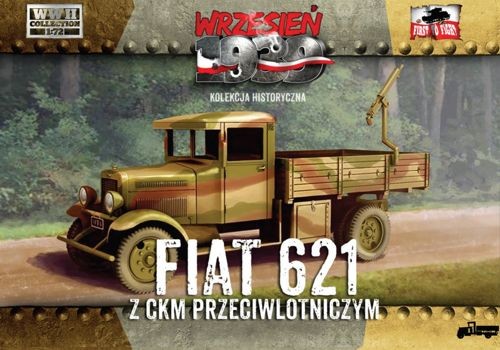 WWH017  FIRST TO FIGHT KITS Polish Fiat 621 with AA machine gun