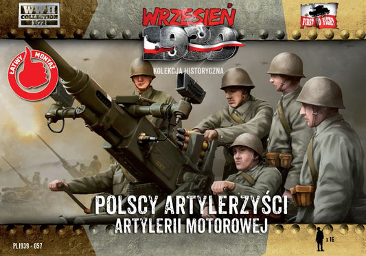 WWH057 FIRST TO FIGHT KITS Polish Anti-Aircraft Gun Crew