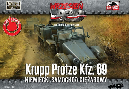 WWH051 FIRST TO FIGHT KITS Krupp-Protze Kfz.69