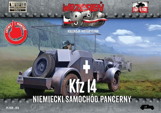 WWH024 FIRST TO FIGHT KITS Kfz.14 German armored radio car