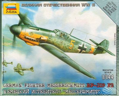 ZVEZDA 6116 Messerschmitt Bf-109F-2