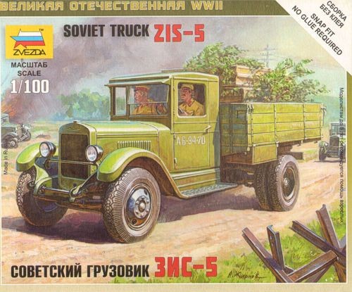 ZVEZDA 6124  Soviet Truck ZIS-5