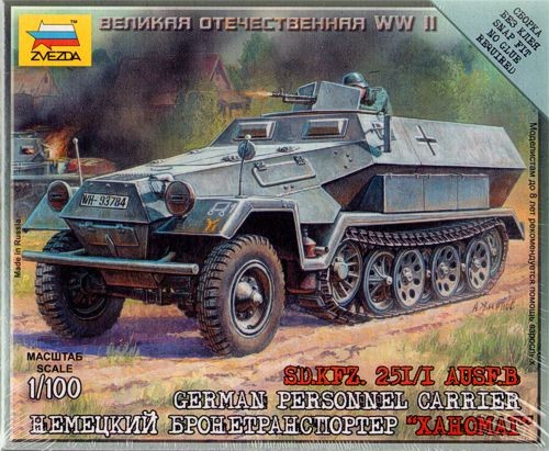 ZVEZDA 6127 German Sd.Kfz.251/1 Ausf.B