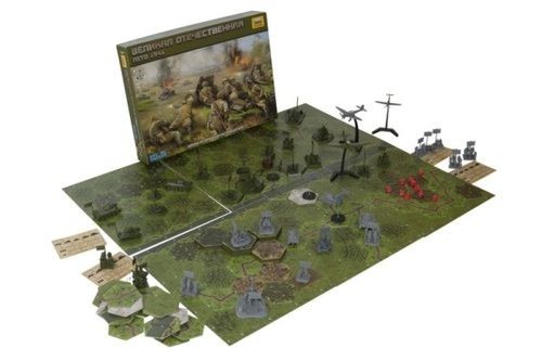 ZVEZDA 6134 WWII Barbarossa 1941 Historical Wargame