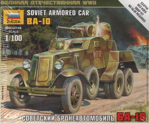 ZVEZDA 6149 Soviet Armored car BA-10