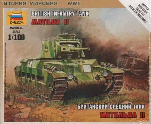 ZVEZDA 6171 British Matilda Tank