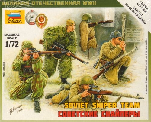 ZVEZDA 6193 Soviet Snipers