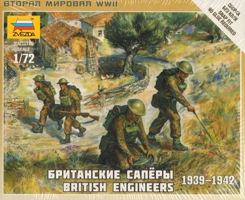 ZVEZDA 6219 British Engineers