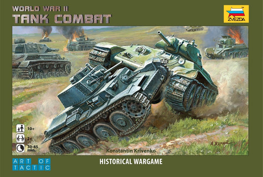 ZVEZDA 6222 World War II Tank Combat Historical Wargame