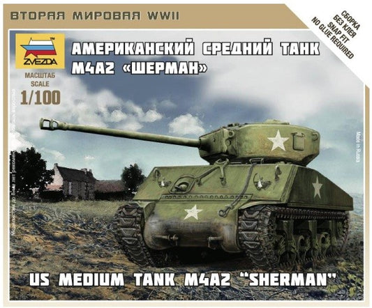 ZVEZDA 6263 M4A2 Sherman