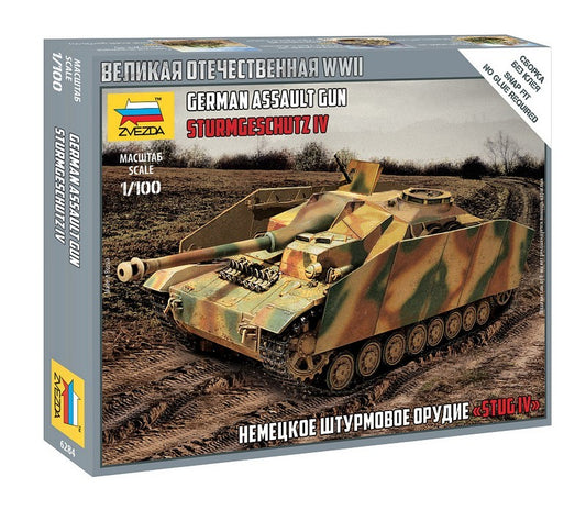 ZVEZDA 6284   German StuG.IV 1/100