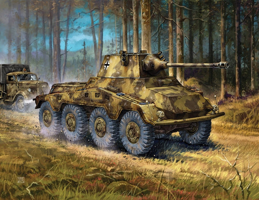 ZVEZDA 6285 Sd.Kfz.234 Puma 1/100