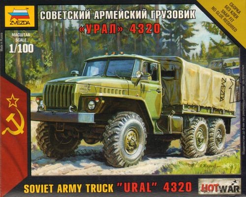 ZVEZDA 7417 Ural Truck