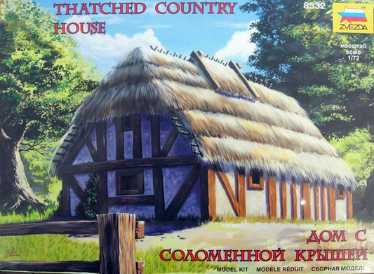 ZVEZDA 8532 THATCHED COUNTRY HOUSE